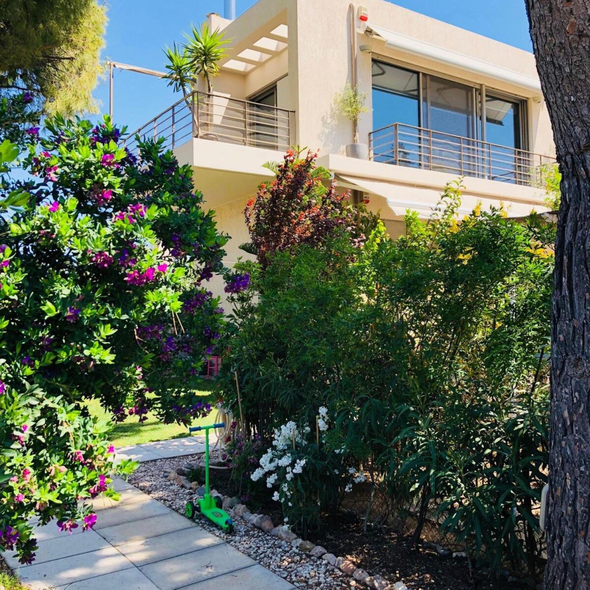 Azure House At Lagonissi Lagonisi Bagian luar foto